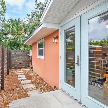 Coral Cottage, Stylish Studio Suite On Canal, Walkable To Beach, Private Parking St. Augustine Extérieur photo